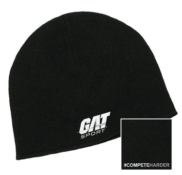 GAT Sport #COMPETEHARDER Beanie - Black